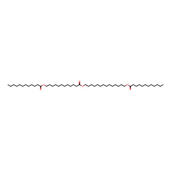 2D Structure of 14-Dodecanoyloxytetradecyl 12-dodecanoyloxydodecanoate