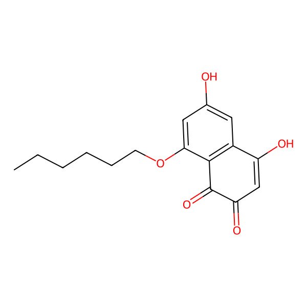 2D Structure of Asperaldin