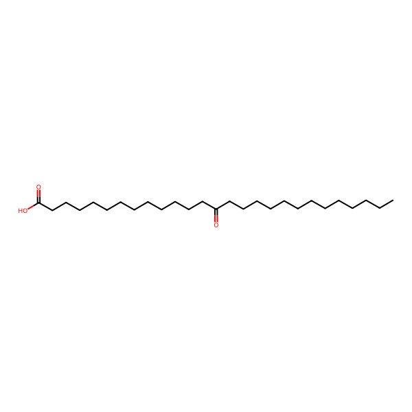 2D Structure of 14-Oxoheptacosanoic acid