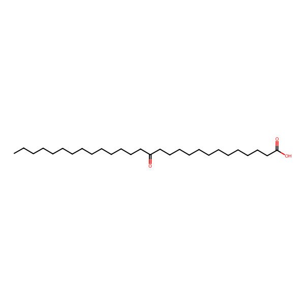 2D Structure of 14-Oxooctacosanoic acid