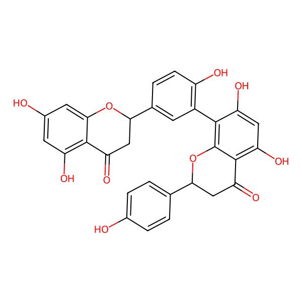 2D Structure of Tetrahydroamentoflavone