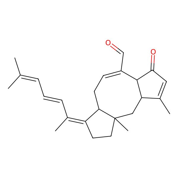 2D Structure of 14,15-dehydro-(Z)-14-ophiobolin G
