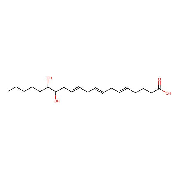 2D Structure of 14,15-dihydroxy-5Z,8Z,11Z-eicosatrienoic acid