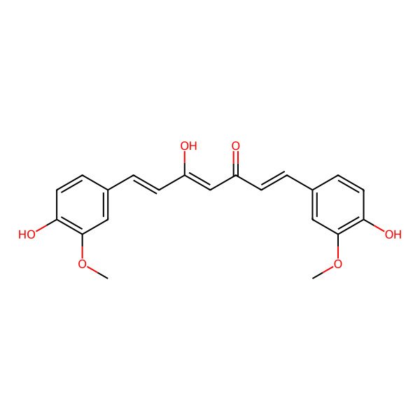 2D Structure of 1,4,6-Heptatrien-3-one, 5-hydroxy-1,7-bis(4-hydroxy-3-methoxyphenyl)- 2D Structure of 1,4,6-Heptatrien-3-one, 5-hydroxy-1,7-bis(4-hydroxy-3-methoxyphenyl)-