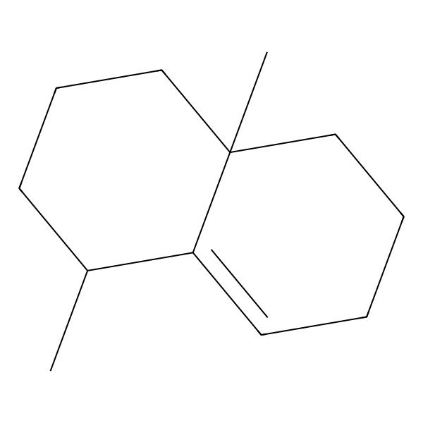 2D Structure of 1,4a-Dimethyl-1,2,3,4,4a,5,6,7-octahydronaphthalene