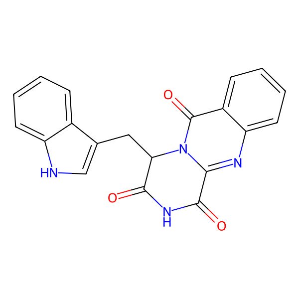 2D Structure of (14S)-oxoglyantrypine
