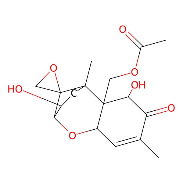 2D Structure of 15-Acetyldeoxynivalenol