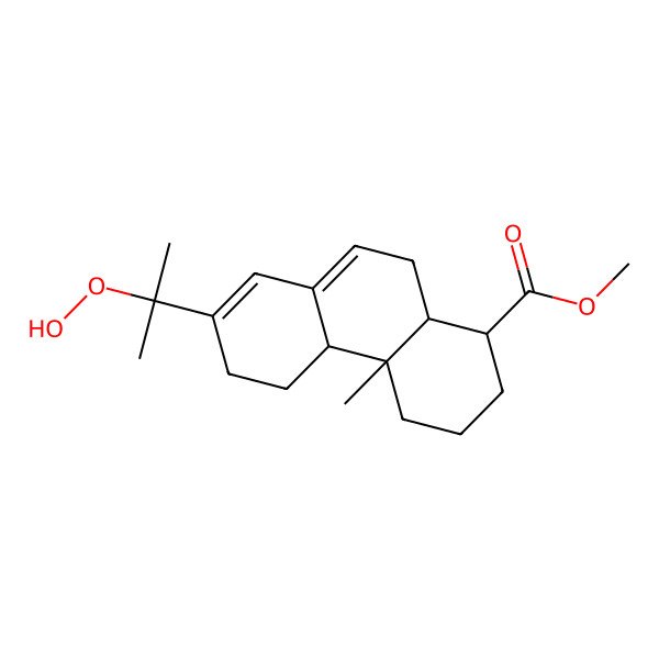 2D Structure of 15-Hydroperoxyabietic acid