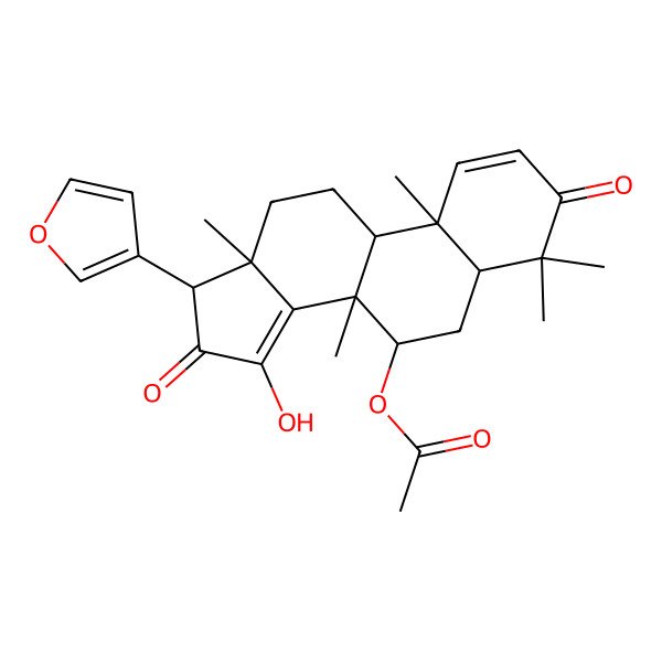 2D Structure of 15-Hydroxyazadiradione 2D Structure of 15-Hydroxyazadiradione