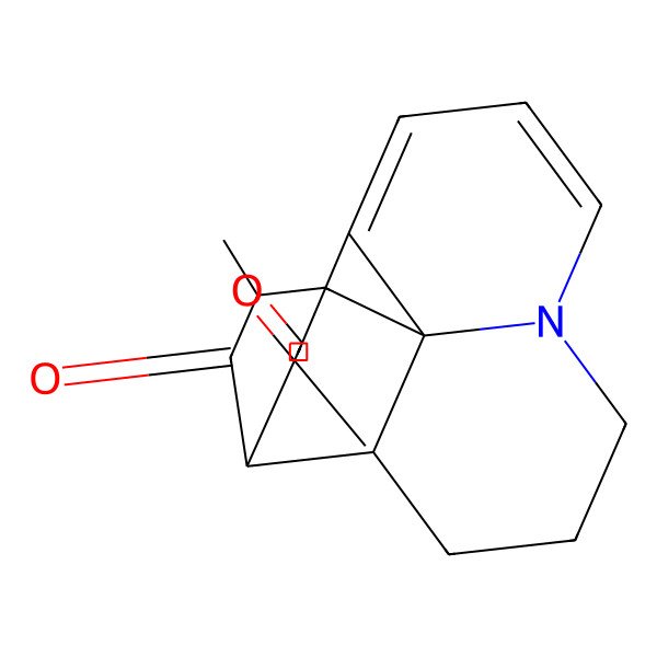 2D Structure of 15-Methyl-6-azatetracyclo[8.6.0.01,6.02,13]hexadeca-7,9-diene-11,12-dione