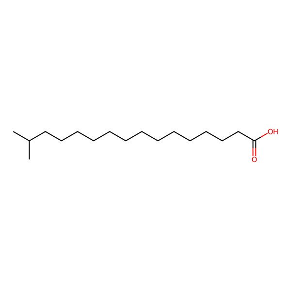2D Structure of 15-Methylhexadecanoic acid 2D Structure of 15-Methylhexadecanoic acid
