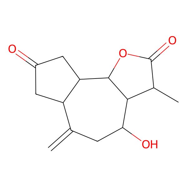 2D Structure of 15-Nor-guaianolide