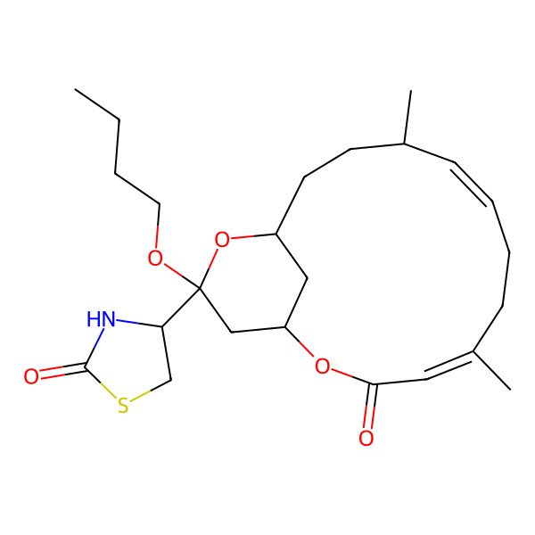 2D Structure of 15-O-Butyllatrunculin B