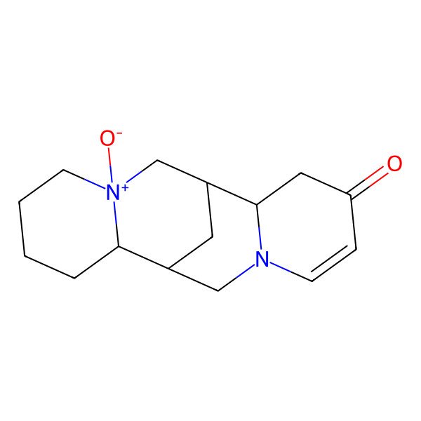 2D Structure of 15-oxido-7-aza-15-azoniatetracyclo[7.7.1.02,7.010,15]heptadec-5-en-4-one