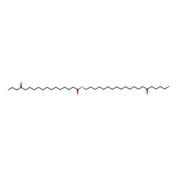 2D Structure of 15-Oxoicosyl 14-oxoheptadecanoate