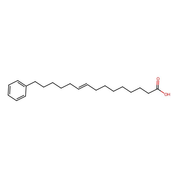 2D Structure of 15-Phenylpentadec-9-enoic acid 2D Structure of 15-Phenylpentadec-9-enoic acid