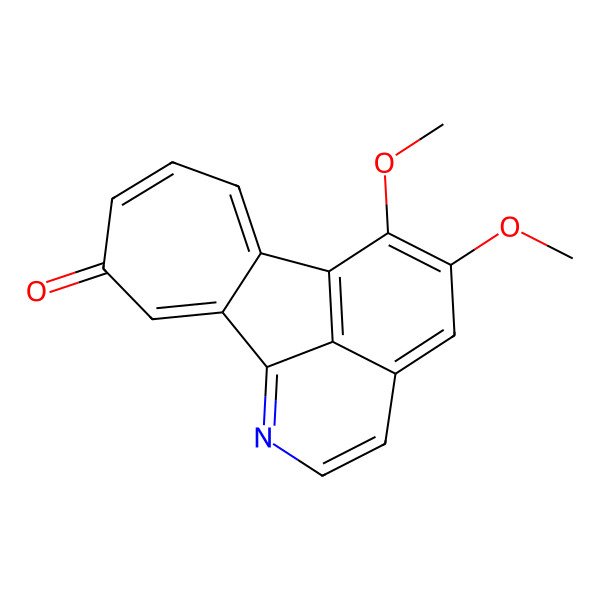 2D Structure of 15,16-Dimethoxy-10-azatetracyclo[7.7.1.02,8.013,17]heptadeca-1(17),2,4,7,9,11,13,15-octaen-6-one