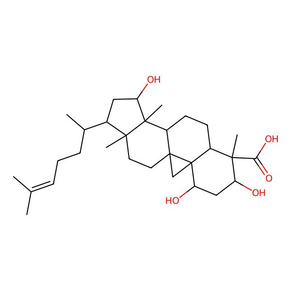 2D Structure of 15alpha-Hydroxymollic acid 2D Structure of 15alpha-Hydroxymollic acid