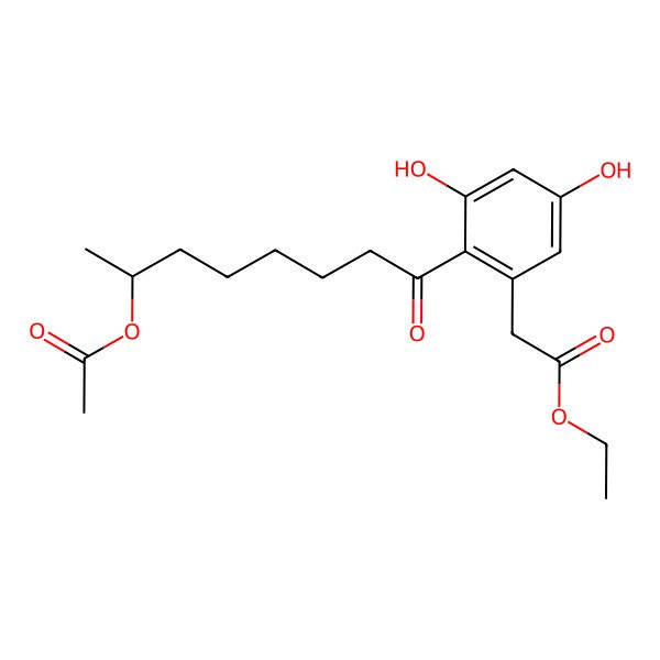 2D Structure of (15S)-acetoxydothiorelone A