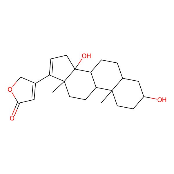 2D Structure of 16-Anhydrogitoxigenin