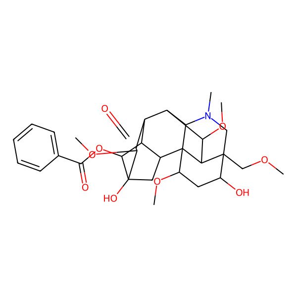 2D Structure of 16-epi-Pyromesaconitine 2D Structure of 16-epi-Pyromesaconitine