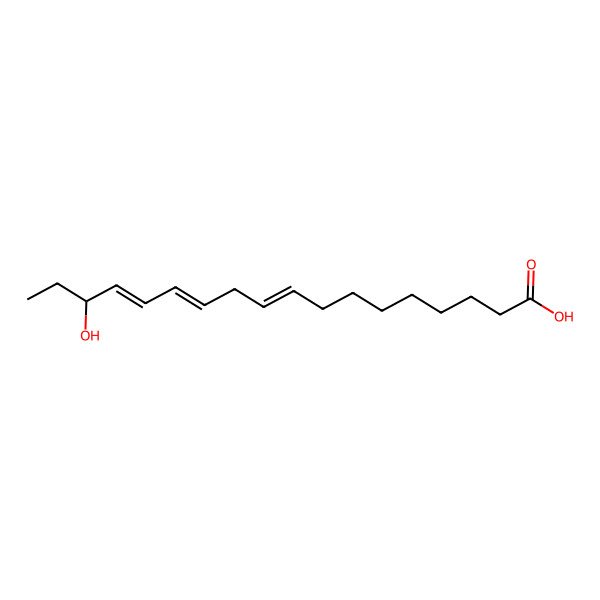 2D Structure of 16-Hydroxy-9,12,14-octadecatrienoic acid