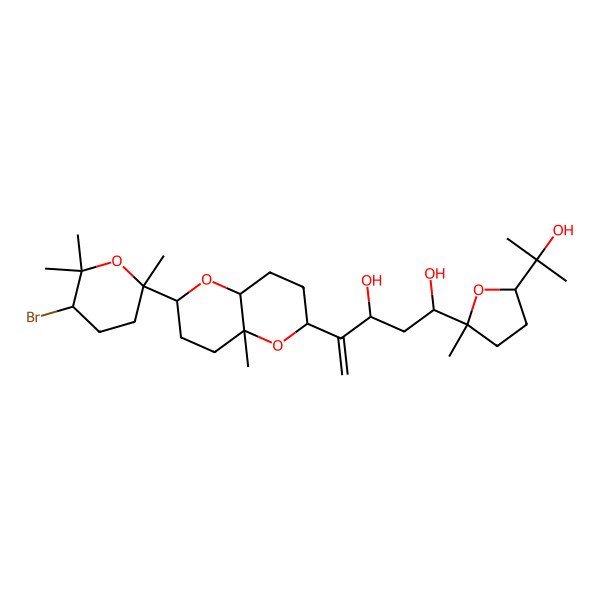 2D Structure of 16-Hydroxydehydro-thyrsiferol