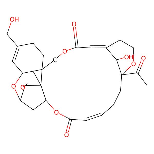 2D Structure of 16-hydroxymytoxin B
