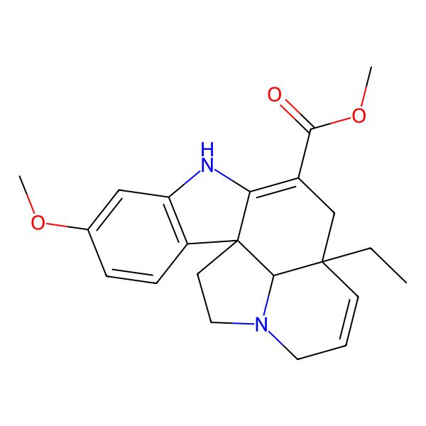 2D Structure of 16-Methoxytabersonine