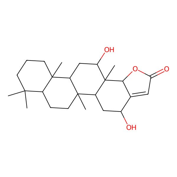 2D Structure of 16-O-deacetyl-16-epi-scalarolbutenolide