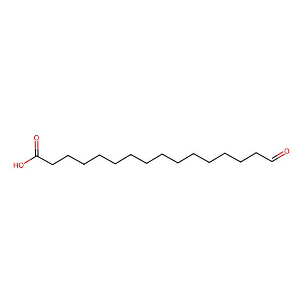 2D Structure of 16-Oxohexadecanoic acid