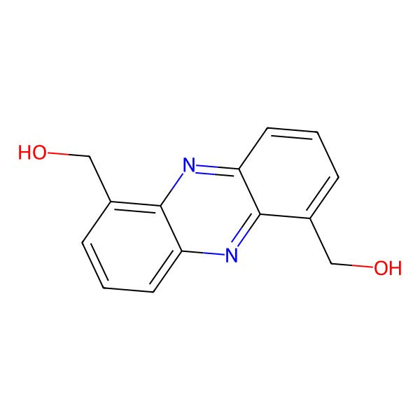2D Structure of 1,6-Phenazinedimethanol