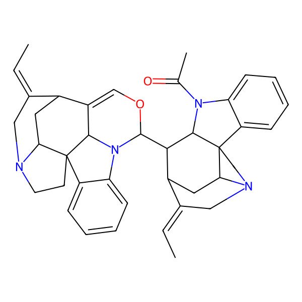 2D Structure of 16,17-Dehydroisostrychnobiline 2D Structure of 16,17-Dehydroisostrychnobiline