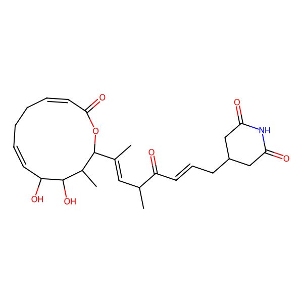 2D Structure of 16,17-Didehydro-8-desmethoxy-isomigrastatin