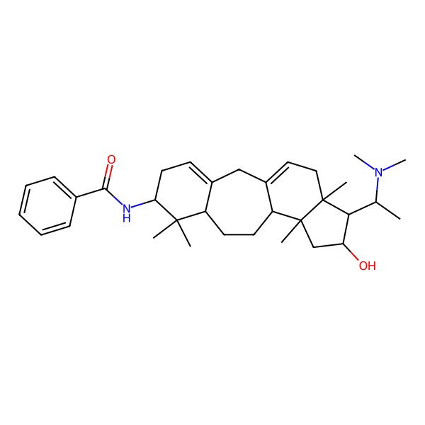 2D Structure of 16alpha-Hydroxy-NA-benzoylbuxadine