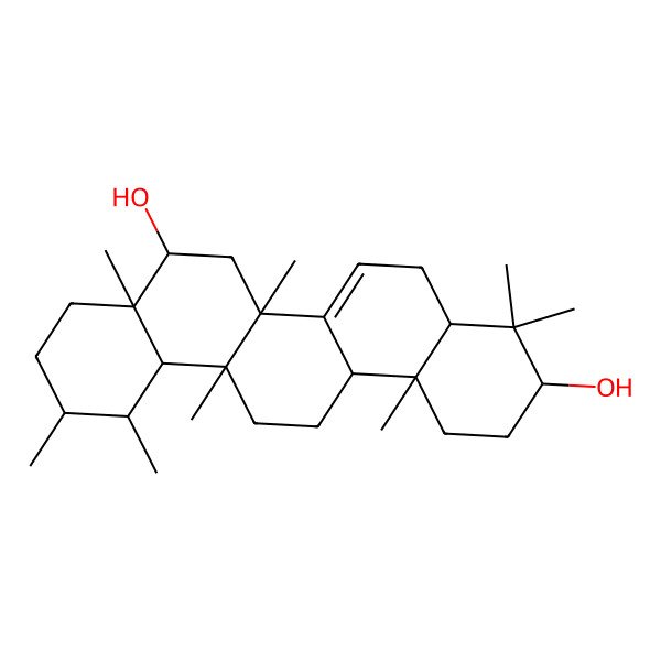 2D Structure of 16alpha-Hydroxybauerenol