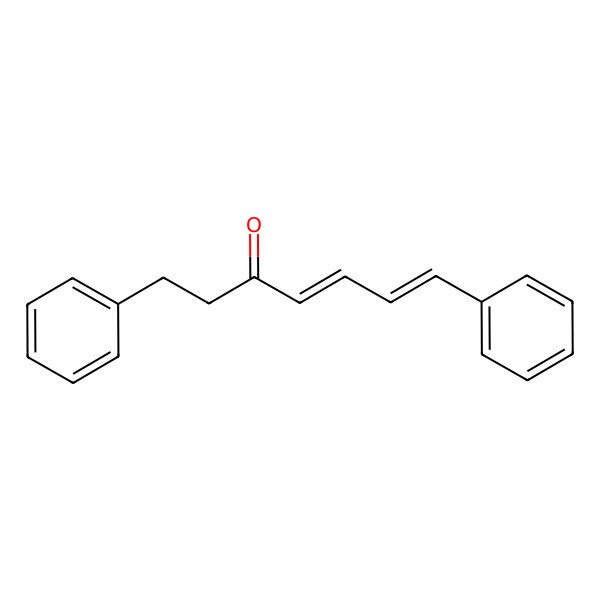 2D Structure of 1,7-Diphenyl-4,6-heptadien-3-one 2D Structure of 1,7-Diphenyl-4,6-heptadien-3-one
