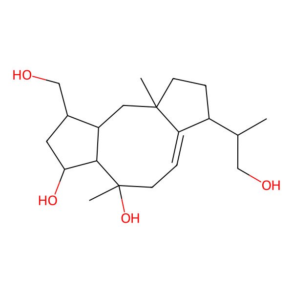 2D Structure of 17-Hydroxycyclooctatin