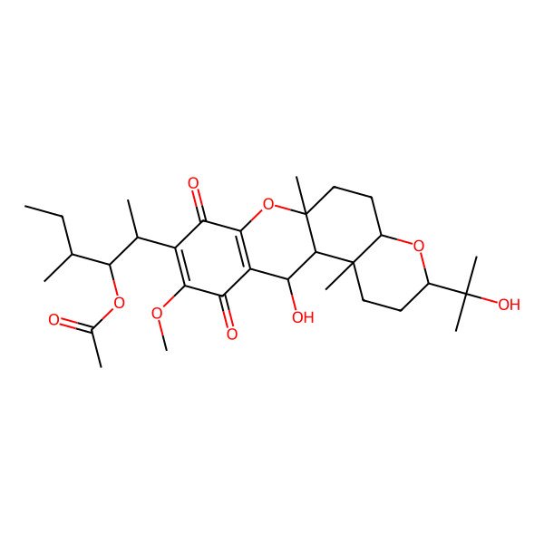 2D Structure of 17-Methoxycochlioquinone A