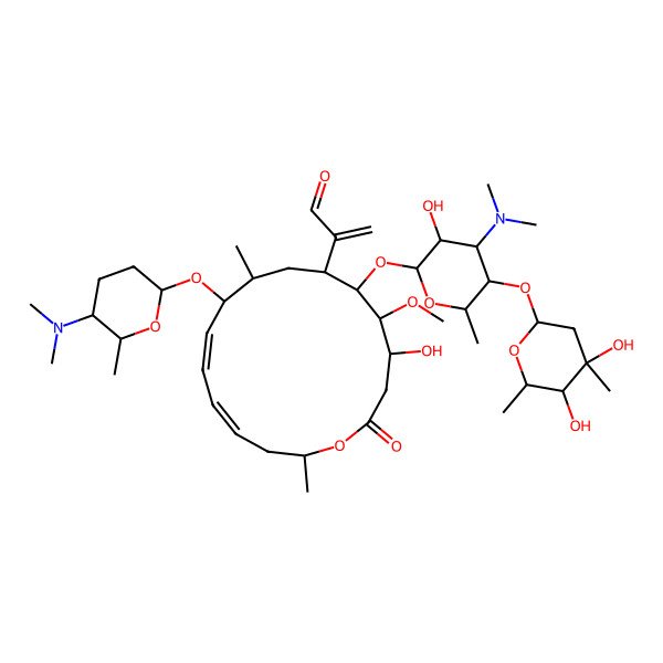 2D Structure of 17-Methylenespiramycin