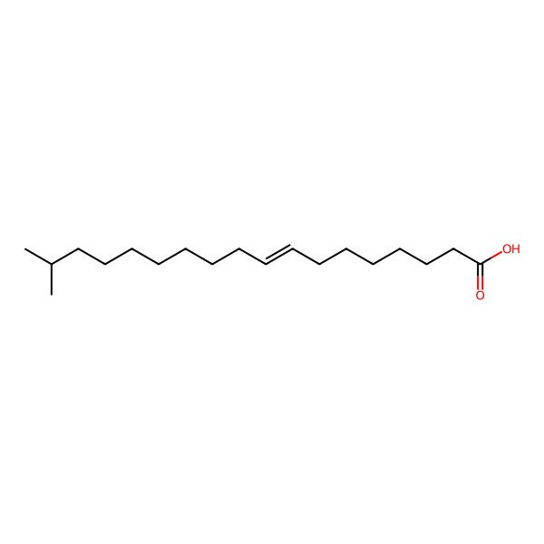 2D Structure of 17-Methyloctadec-8-enoic acid