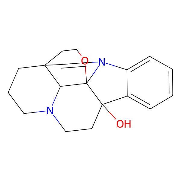 2D Structure of 17-Oxa-4,14-diazahexacyclo[12.5.3.01,15.04,16.05,10.011,16]docosa-2,5,7,9-tetraen-11-ol