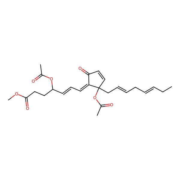2D Structure of 17,18-dehydro-clavulone I