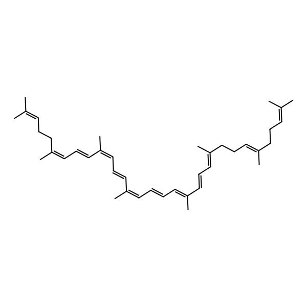 2D Structure of (6Z,8E,10E,12E,14E,16E,18E,20E,22E,26E)-2,6,10,14,19,23,27,31-octamethyldotriaconta-2,6,8,10,12,14,16,18,20,22,26,30-dodecaene