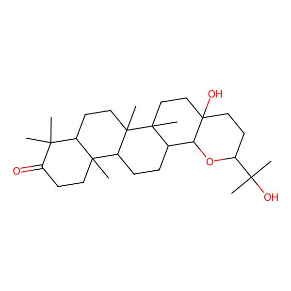 2D Structure of 17,24-Epoxy-20alpha,25-dihydroxy-21-norbaccharan-3-one 2D Structure of 17,24-Epoxy-20alpha,25-dihydroxy-21-norbaccharan-3-one