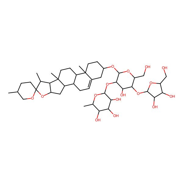 2D Structure of Polyphyllin I 2D Structure of Polyphyllin I