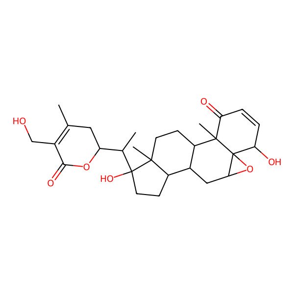 2D Structure of 17alpha-hydroxywithaferin A 2D Structure of 17alpha-hydroxywithaferin A