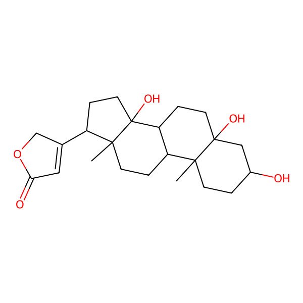 2D Structure of 17betaH-periplogenin