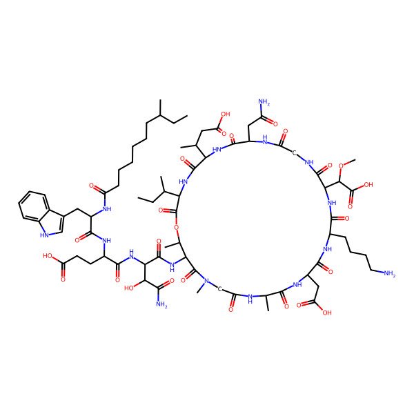 2D Structure of A-54145 E