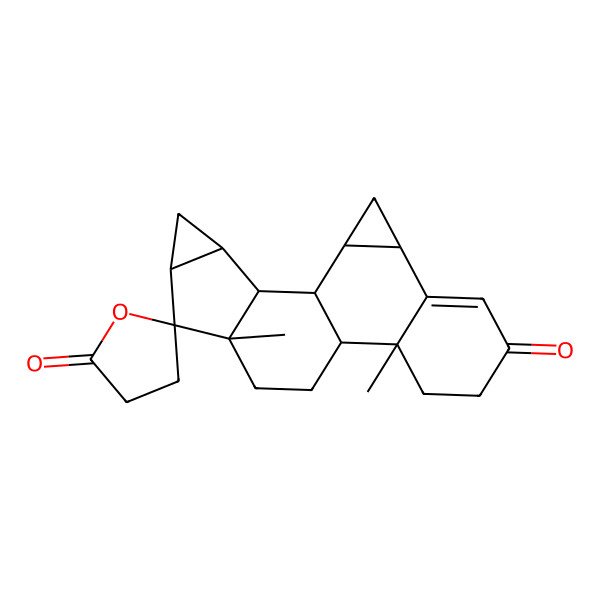2D Structure of 17R-Drospirenone